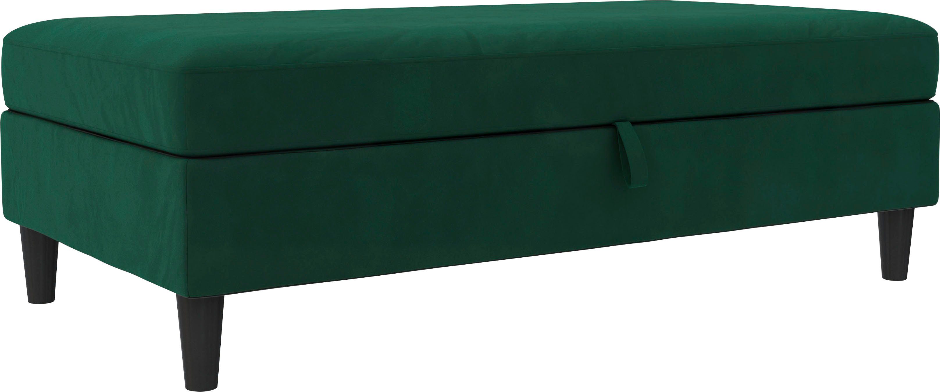 Dorel Home Stauraumhocker Hartford, Диван mit Stauraum, frei im Raum stellbar, Sitzhöhe 43 cm