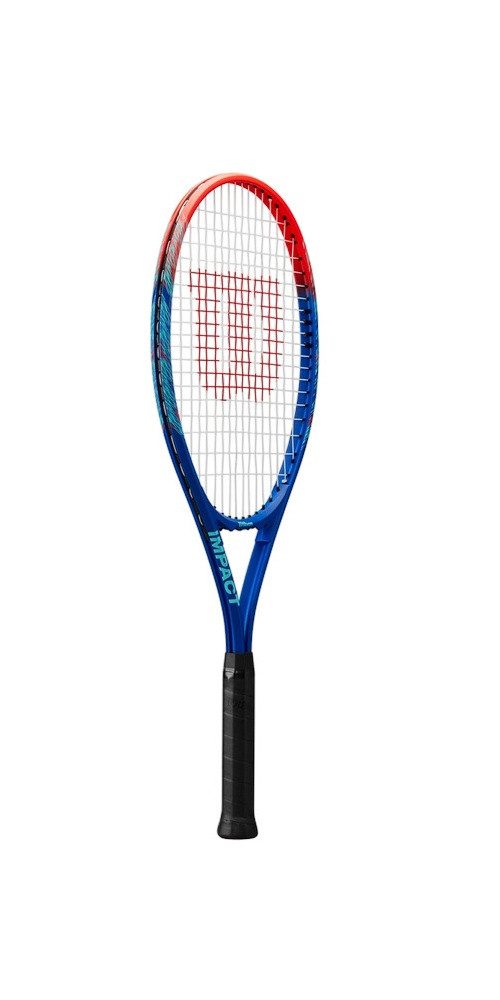 Wilson Tennisschläger Impact 112in/277g/Freizeit blau/rot - besaitet