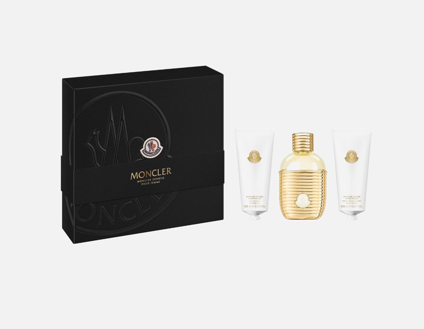 MONCLER Duft-Set Sunrise Pour Femme Set, 3-tlg.