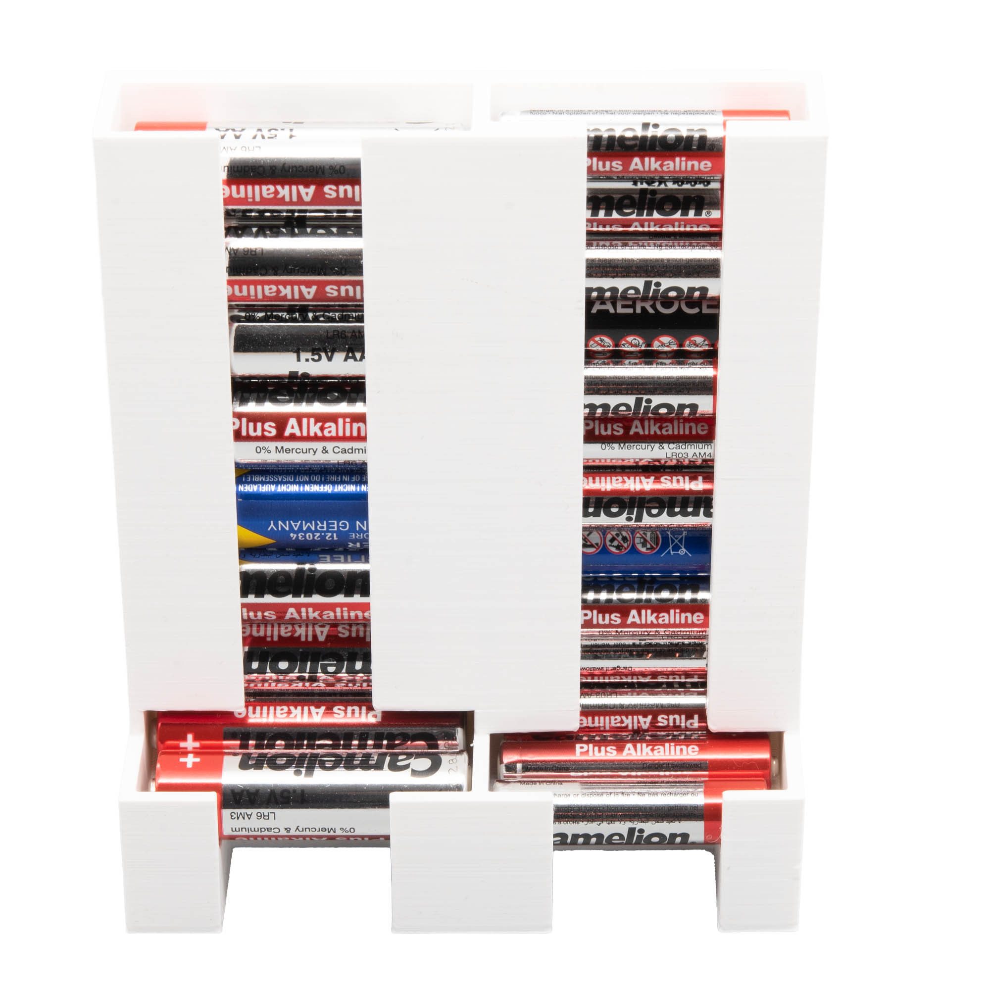 TSB Werk Werkzeughalter Batteriespender Batteriehalter Batteriebox, Wandhalter,