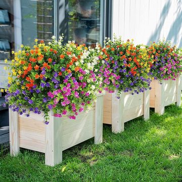 Kunstpflanze Outdoor künstliche Blumen,Höhe 35 cm, Naturdeko, Coonoor, Künstliche Pflanzen