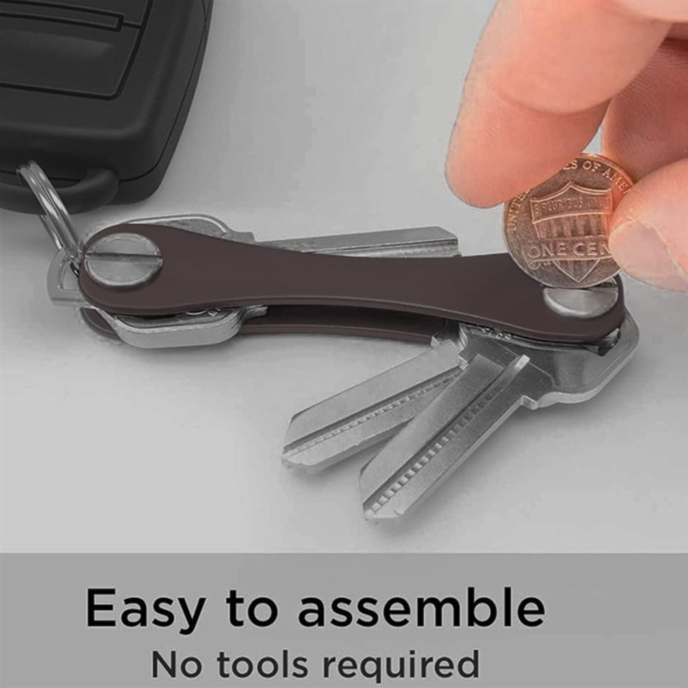 MEGAGOODS Schlüsselanhänger Schlüsselanhänger Aluminium Schlüssel Organizer günstig online kaufen