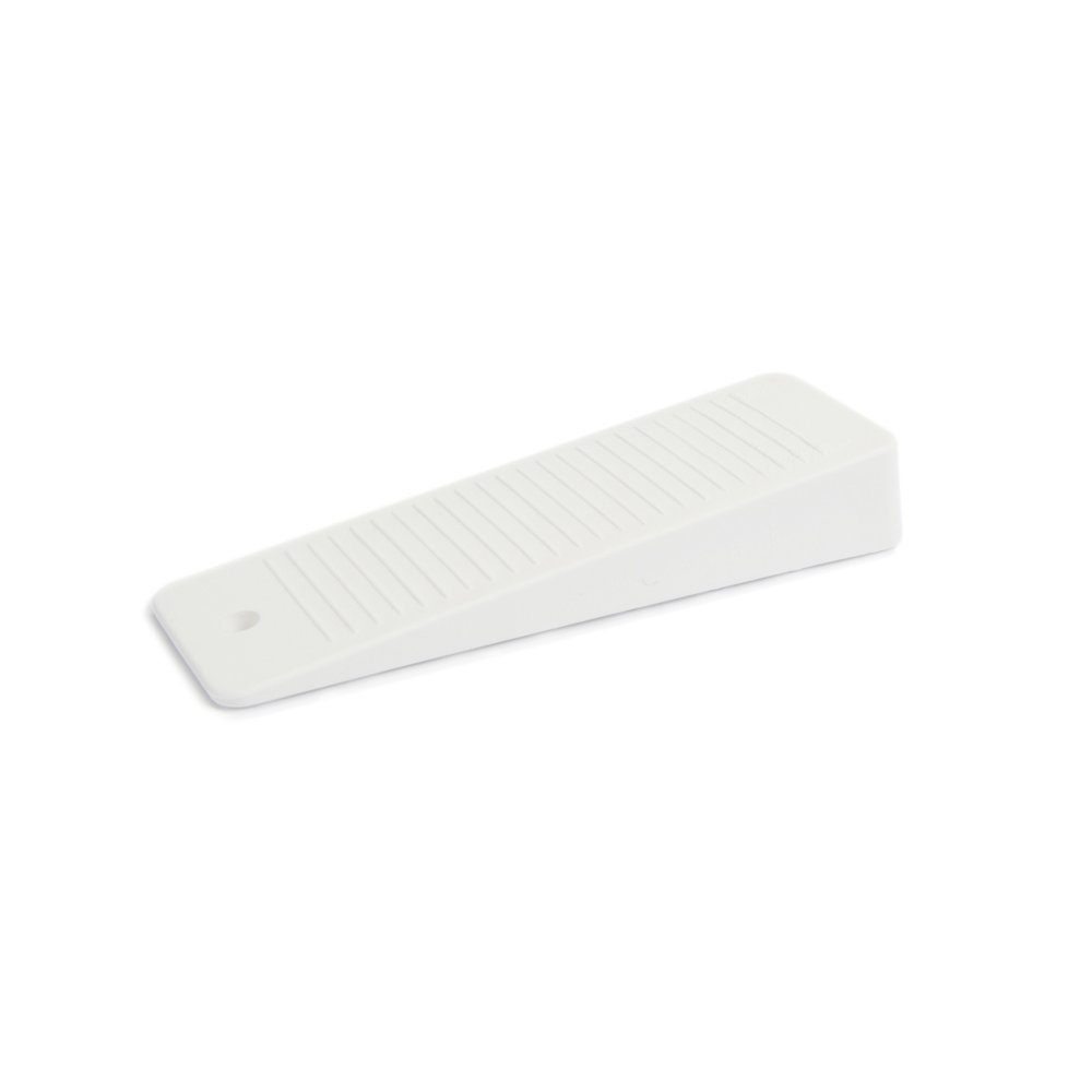 sossai® Bodentürstopper Hartgummi Türkeil 5er oder 10er Set in Weiß (5 St)
