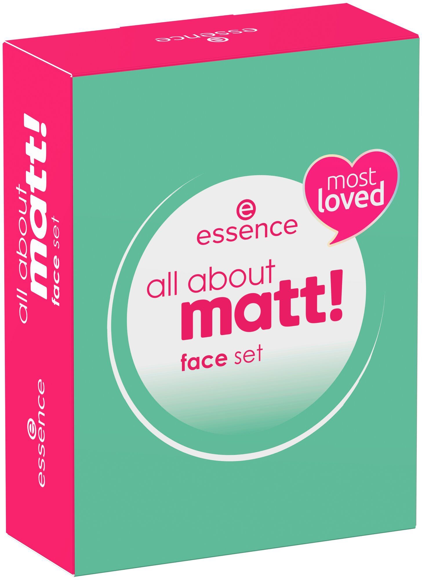 Make-up matt! 3-tlg. about face set, Essence Set all