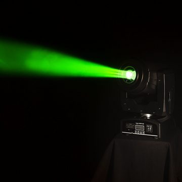 lightmaXX LED Scheinwerfer, LED Moving Head Spot, 60 Watt, 7 Farben