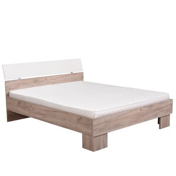 Homestyle4u Holzbett Doppelbett 160x200 cm Lattenrost Bett Ehebett