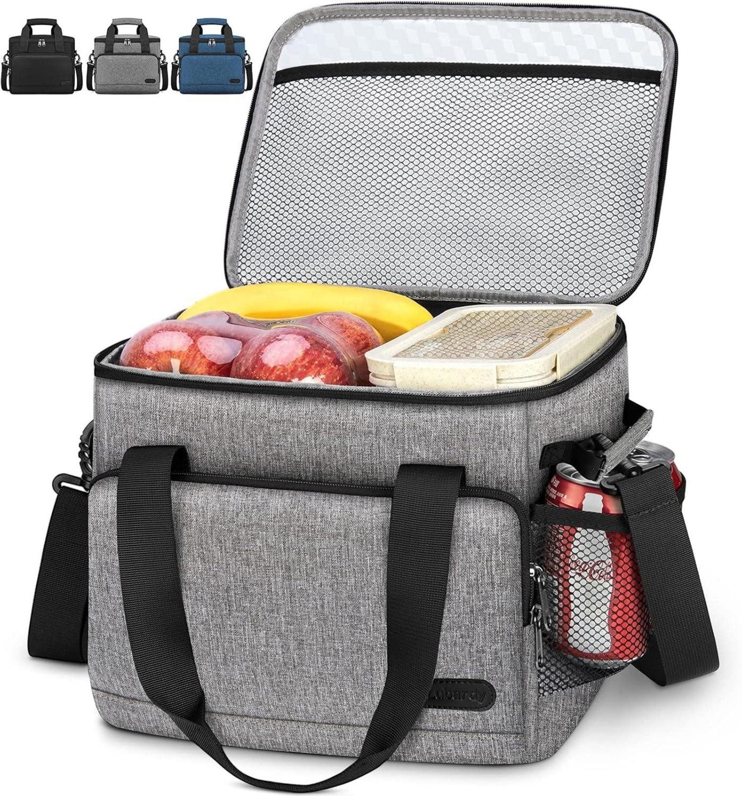 Picknicktasche Kühltasche 30L Groß Faltbar Isoliert Wasserdicht Picknick Lunchtasche