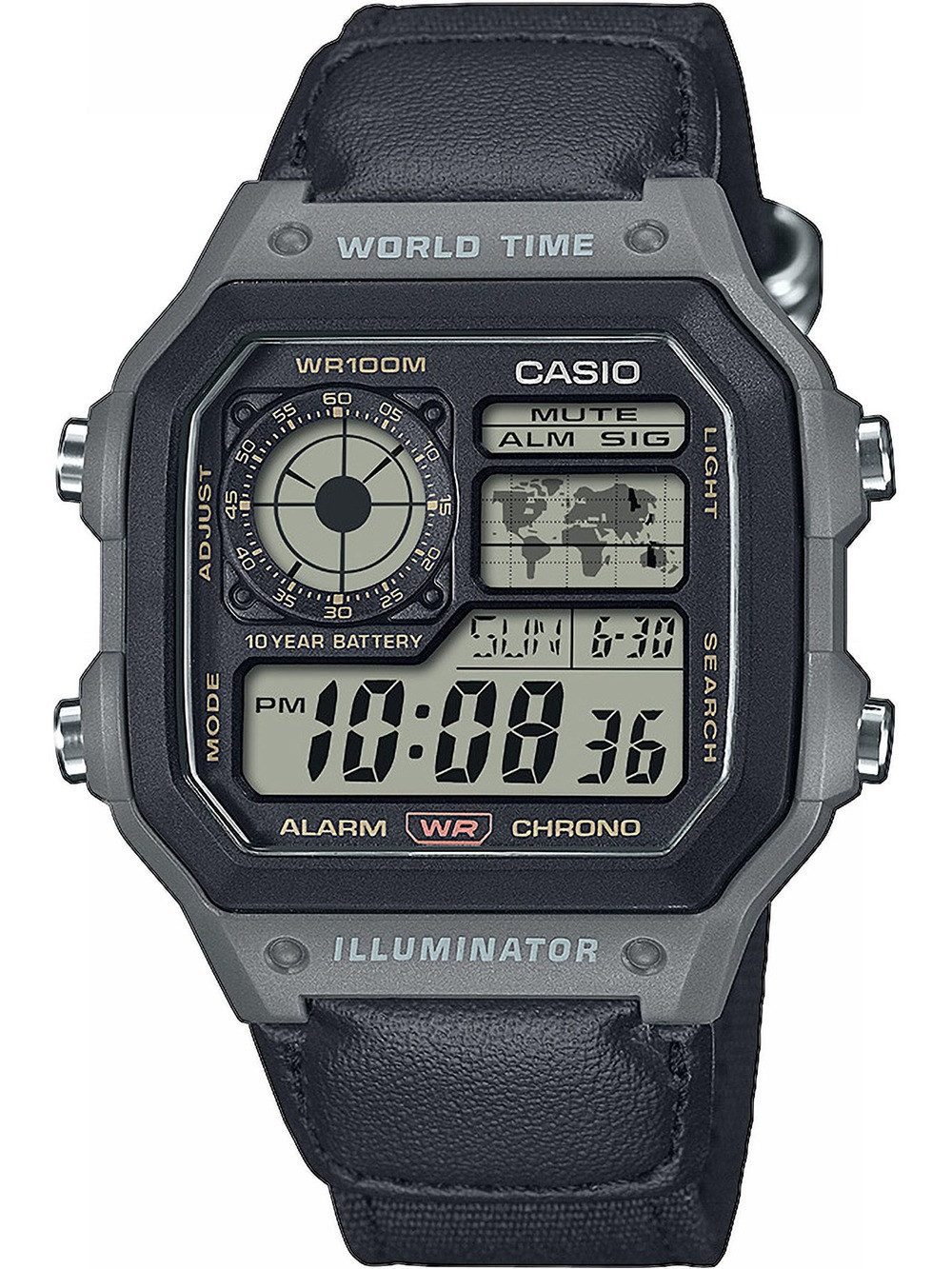 CASIO Quarzuhr Casio AE-1200WHUB-8AVEF Herrenuhr Timeless günstig online kaufen