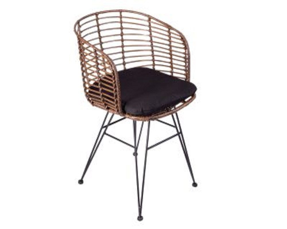 SAM® Esszimmerstuhl Mombasa, Trendiger Rattanstuhl, geflochtenes günstig online kaufen