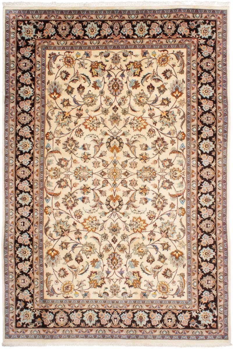 Orientteppich Mashhad 198x305 Handgeknüpfter Orientteppich / Perserteppich, Nain Trading, rechteckig, Höhe: 12 mm
