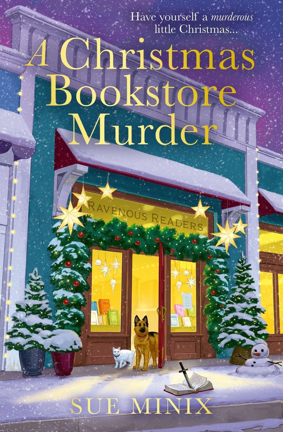 A Christmas Bookstore Murder / Sue Minix