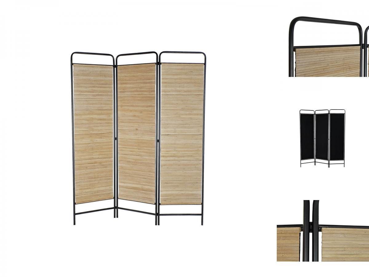 DKD Home Decor Raumteiler Paravent Spanische Wand DKD Home Decor Metall Bambus 148 x 2 x 180 cm