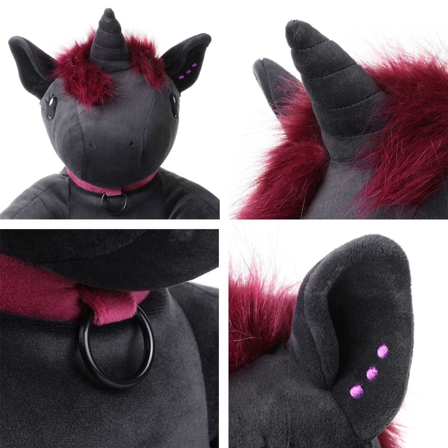 Corimori Kuscheltier Großes XXL Kuscheltier für Kleinkinder (Packung, 1er Pack), weich, kuschel-softe Qualität, Plüschtier, Stofftier Einhorn Ruby 45cm