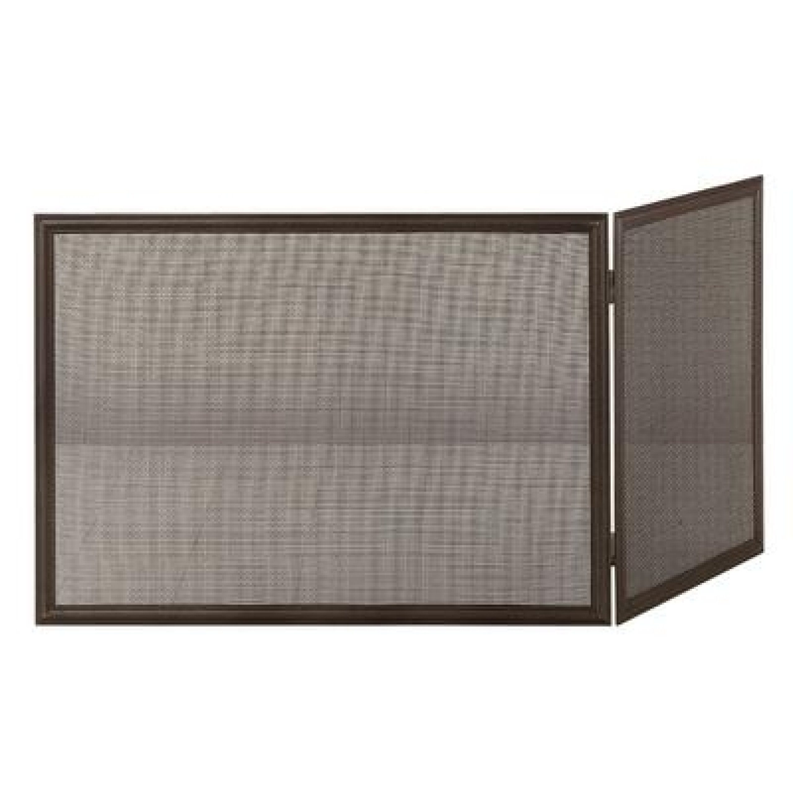 Heibi Metall Kaminholzregal Heibi Funkenschutz Stahl/Draht schwarz glimmer 70/110x50 cm zweiteilig