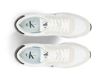 Calvin Klein Jeans RETRO RUNNER SU-NY MONO Sneaker mit seiltichem Logo, Freizeitschuh, Halbschuh, Schnürschuh