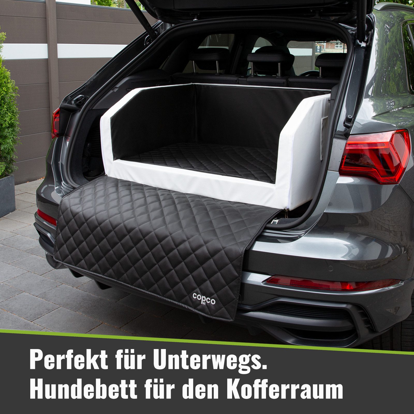 CopcoPet Tier-Autobett Travel Bed Hunde Reisebett