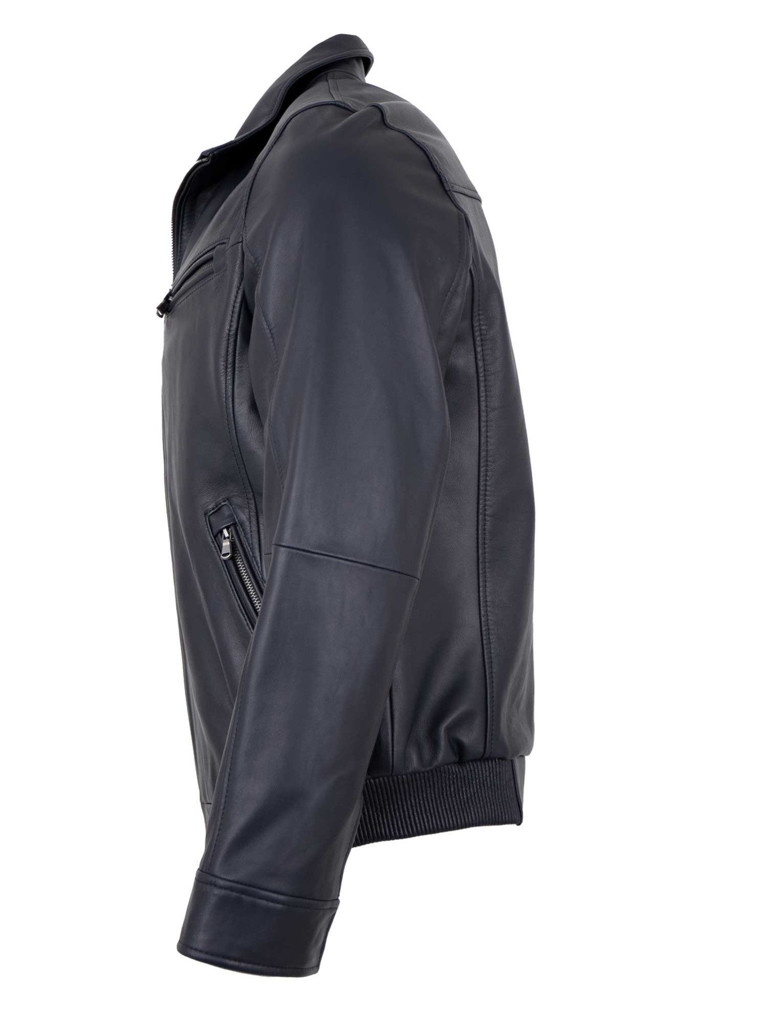 Maddox Lederjacke MAD46 MADDOX - Herren Lederjacke Blouson Lammnappa navy günstig online kaufen