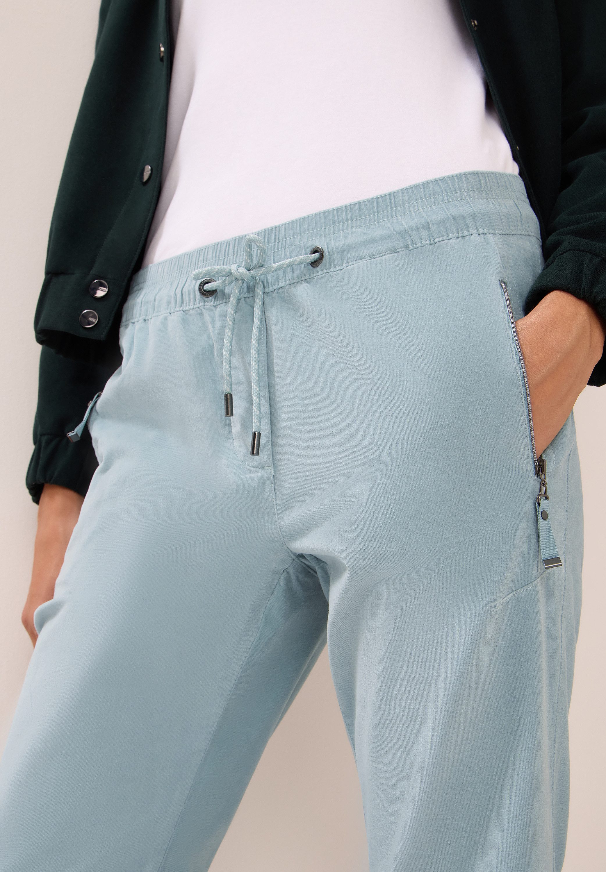 CECIL Cordhose Style Tracey mit Tunnelzug
