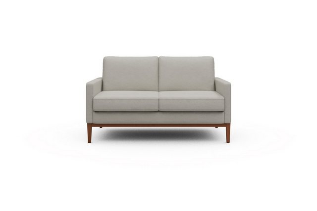 moebelfaktor Sofa Bodo 2-Sitzer, Retro-Design, elegante Linien, stabile Hol günstig online kaufen