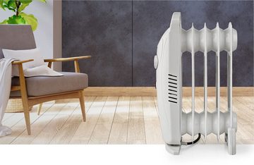 Nedis Ölradiator, Mobiler Ölradiator Heizung Elektroheizung, Thermostat 1