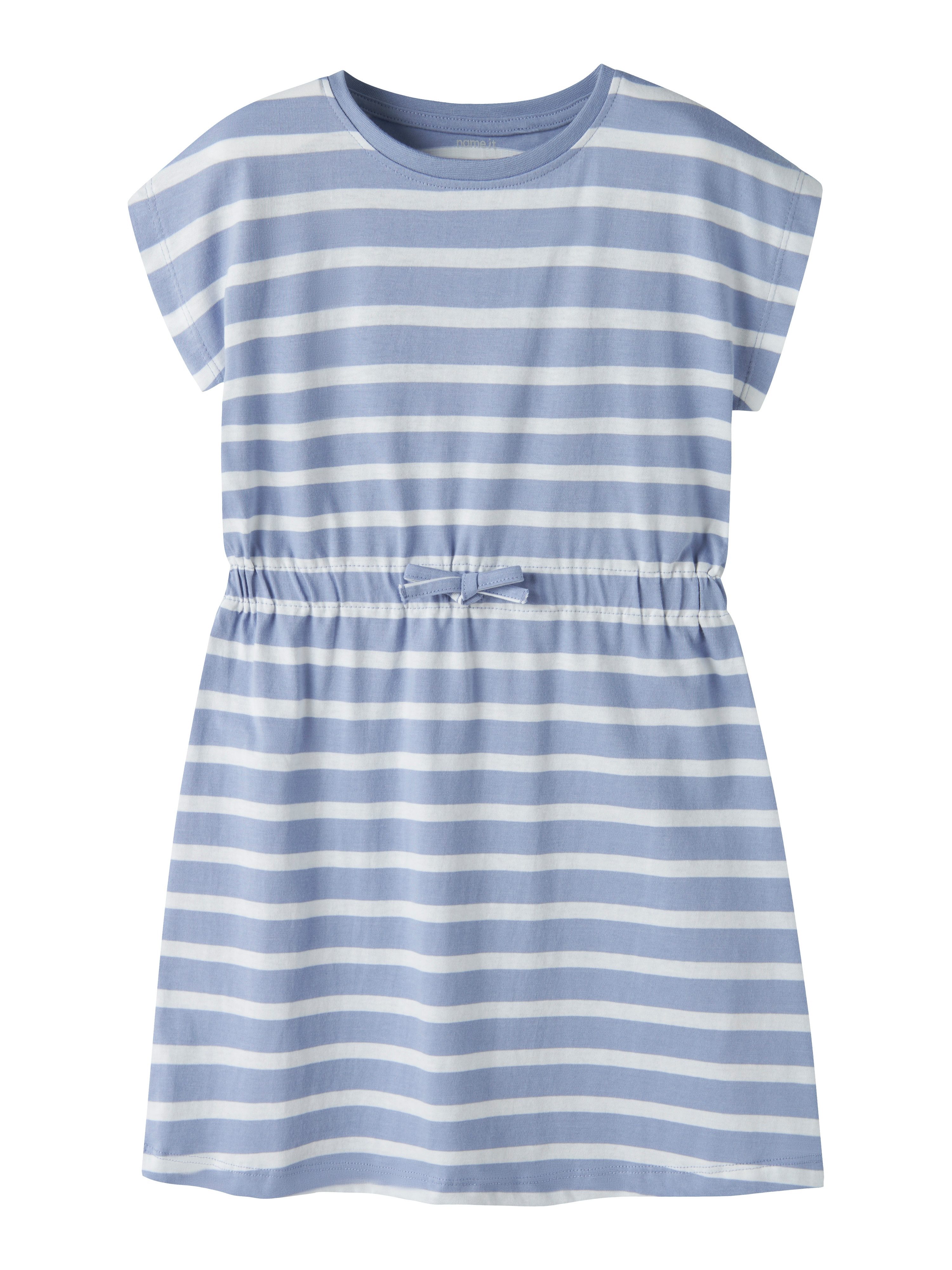 Name It Minikleid NKFMIE SS DRESS NOOS Baumwolle, Jersey, elastische Taille, regular fit