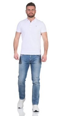 Diesel Slim-fit-Jeans »Herren Thavar-XP R18W6« Blau, Stretch, Röhrenjeans, 5-Pocket-Style, Used-Look