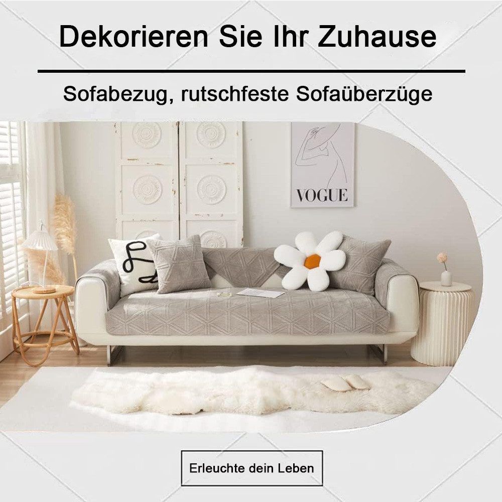 NUODWELL Sofabezug Sofa/Couch überzug, Sofabezug L Form/U Form/Ecksofa 3/2/ günstig online kaufen