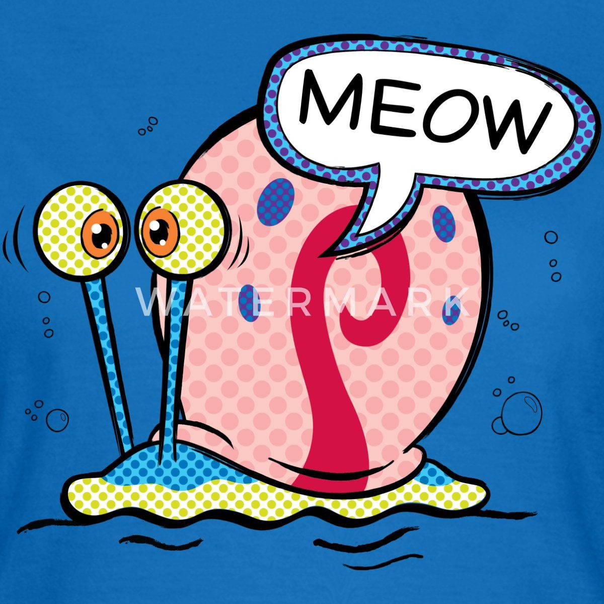 Spreadshirt T-Shirt SpongeBob Schwammkopf Gary Die günstig online kaufen