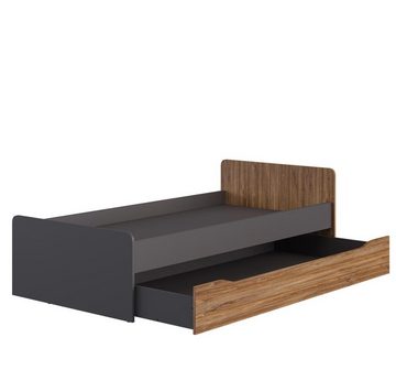 Möbel-Lux Jugendzimmer-Set Malma, (4-St., Bett, Schreibtisch mit Regal, Highboard, Kleiderschrank)