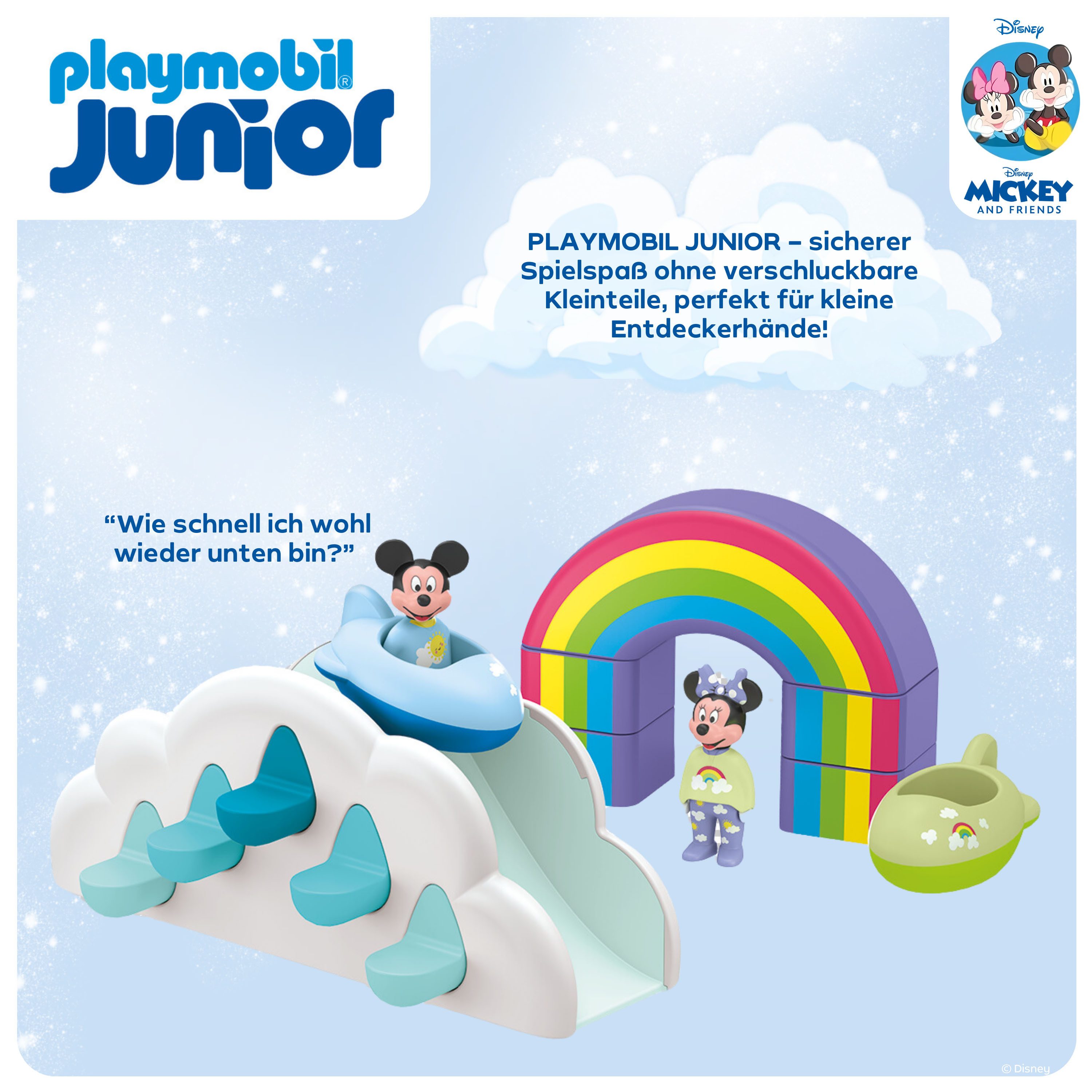Playmobil® Mickys & Minnies Wolkenflug (71697), JUNIOR & Disney Konstruktio günstig online kaufen