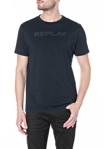 Replay Marškinėliai su Logoprint priekyje