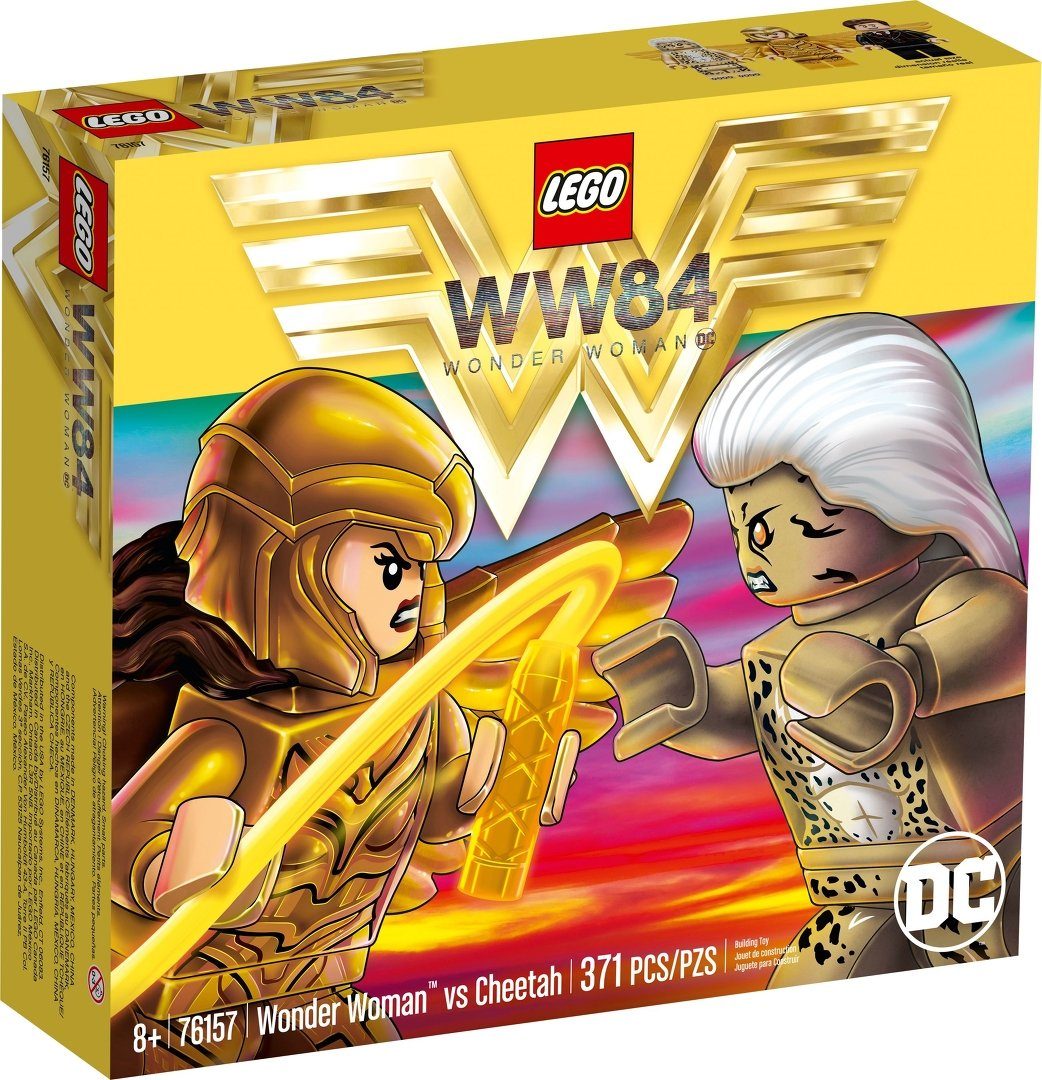 LEGO® LEGO® DC Universe Super Heroes 76157 Wonder Woman™ vs Cheetah™ Konstruktionsspielsteine, (371 St)
