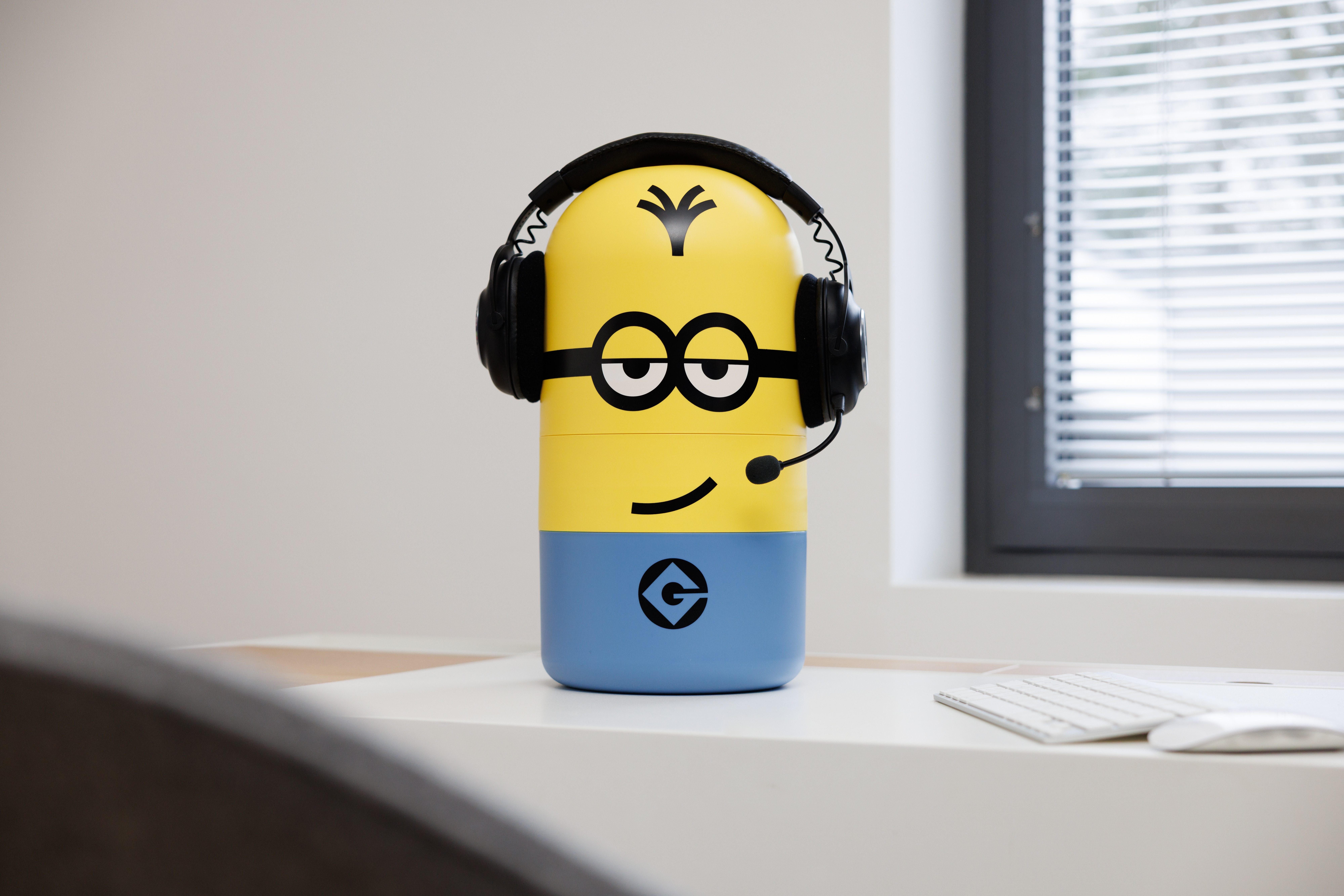 keeeper Aufbewahrungsbox Kevin "minions" Aufbewahrungsdose 10L (1 St), keeeper mit Design aus "Ich einfach unverbesserlich"