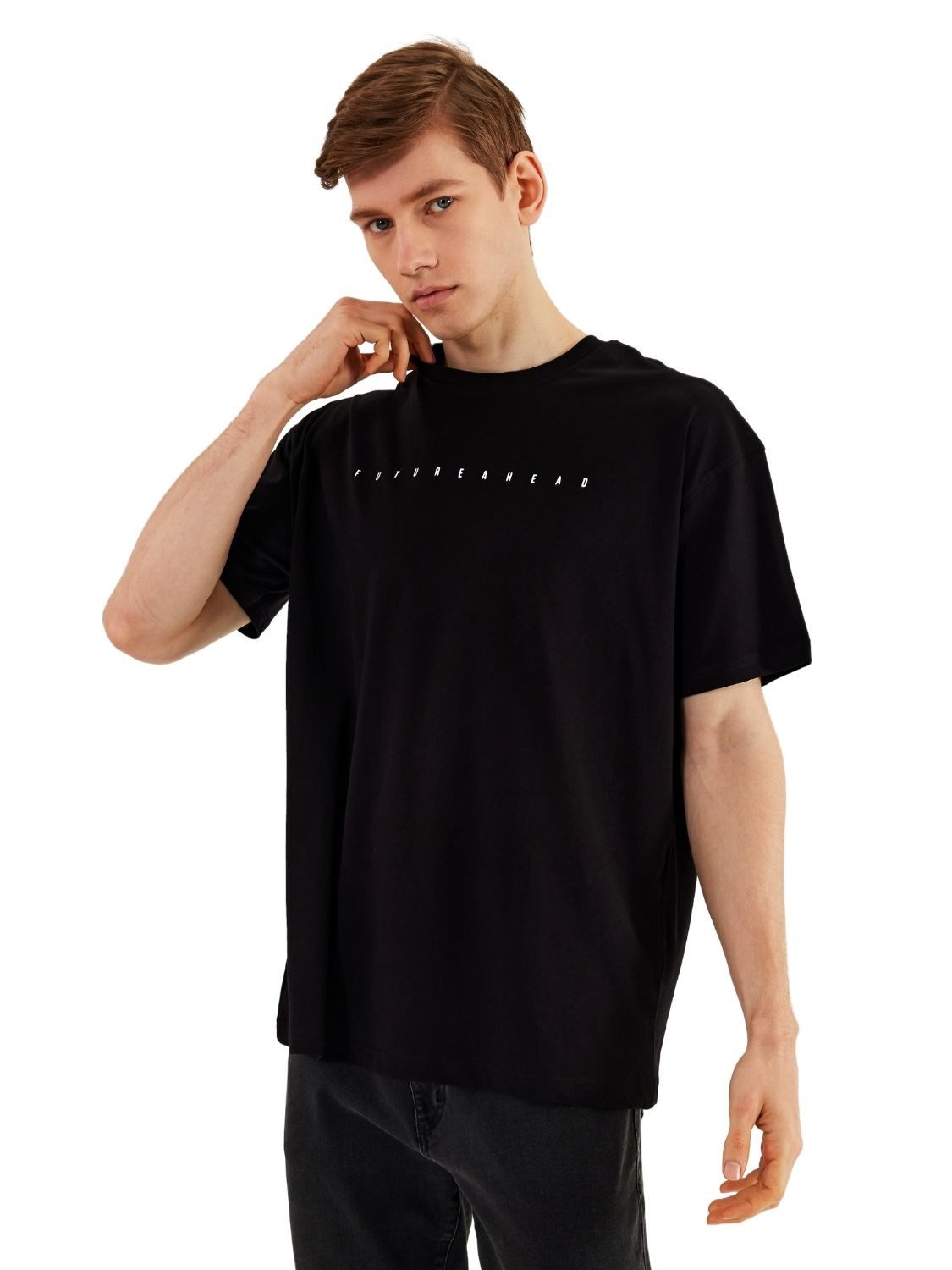 Oversize-Shirt Herren T-Shirt: Trendige Urban Streetwear für lässige Styles