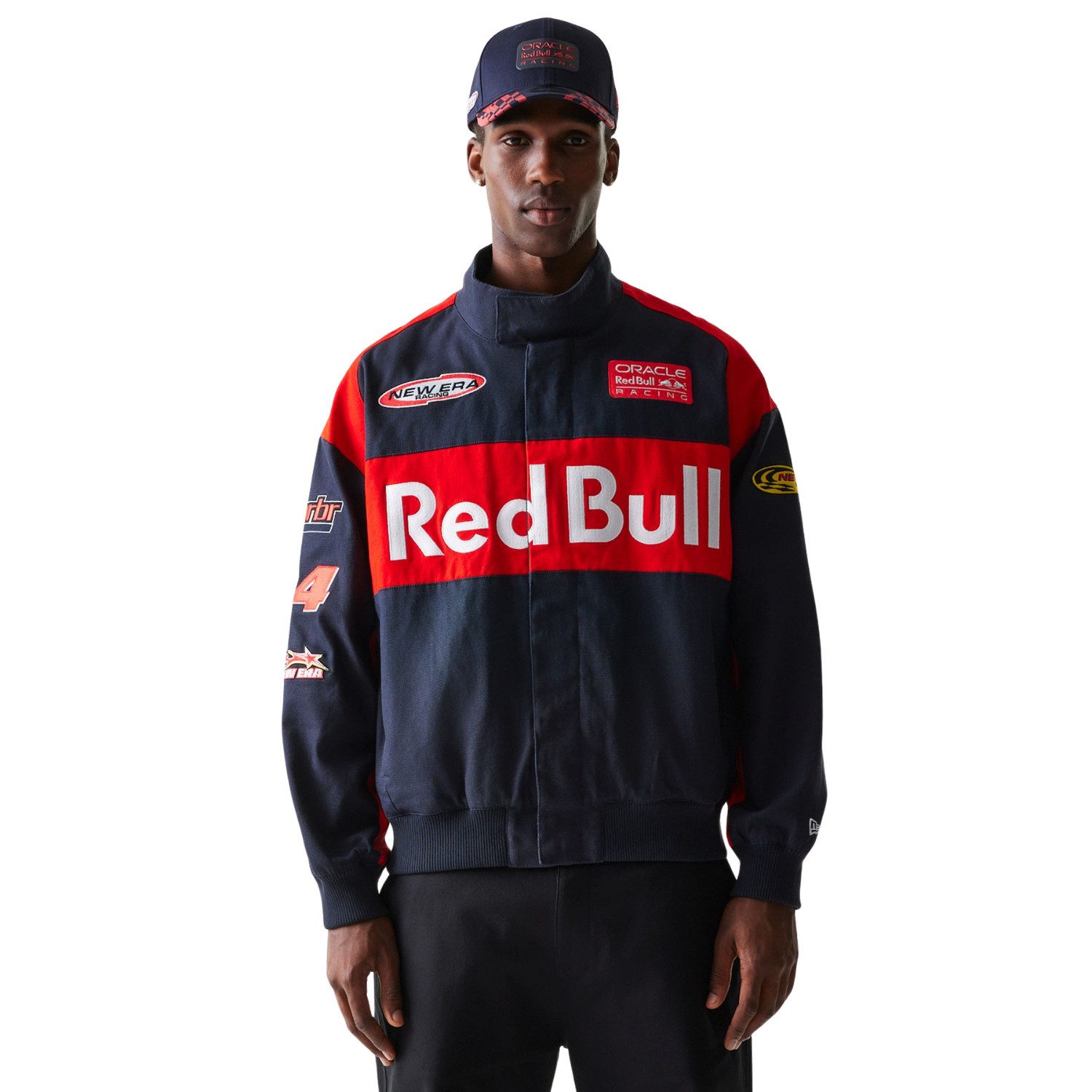 Red Bull Racing Sweatjacke Red Bull Racing Jacke New Era - navy