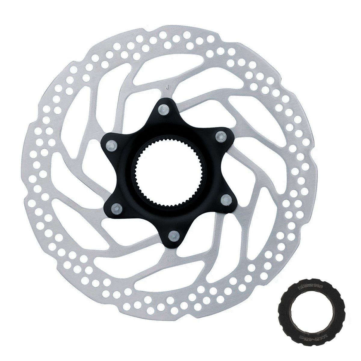 Shimano Bremsscheibe SM-RT30 Center-Lock inkl. Verschlussring, lose verpackt