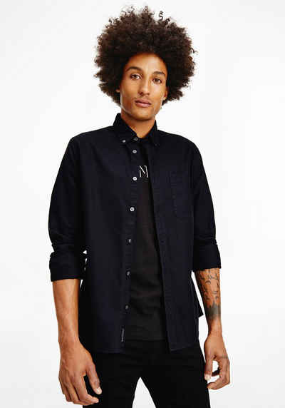 Calvin Klein Jeans Langarmhemd »OXFORD GMD SLIM NON STRETCH«