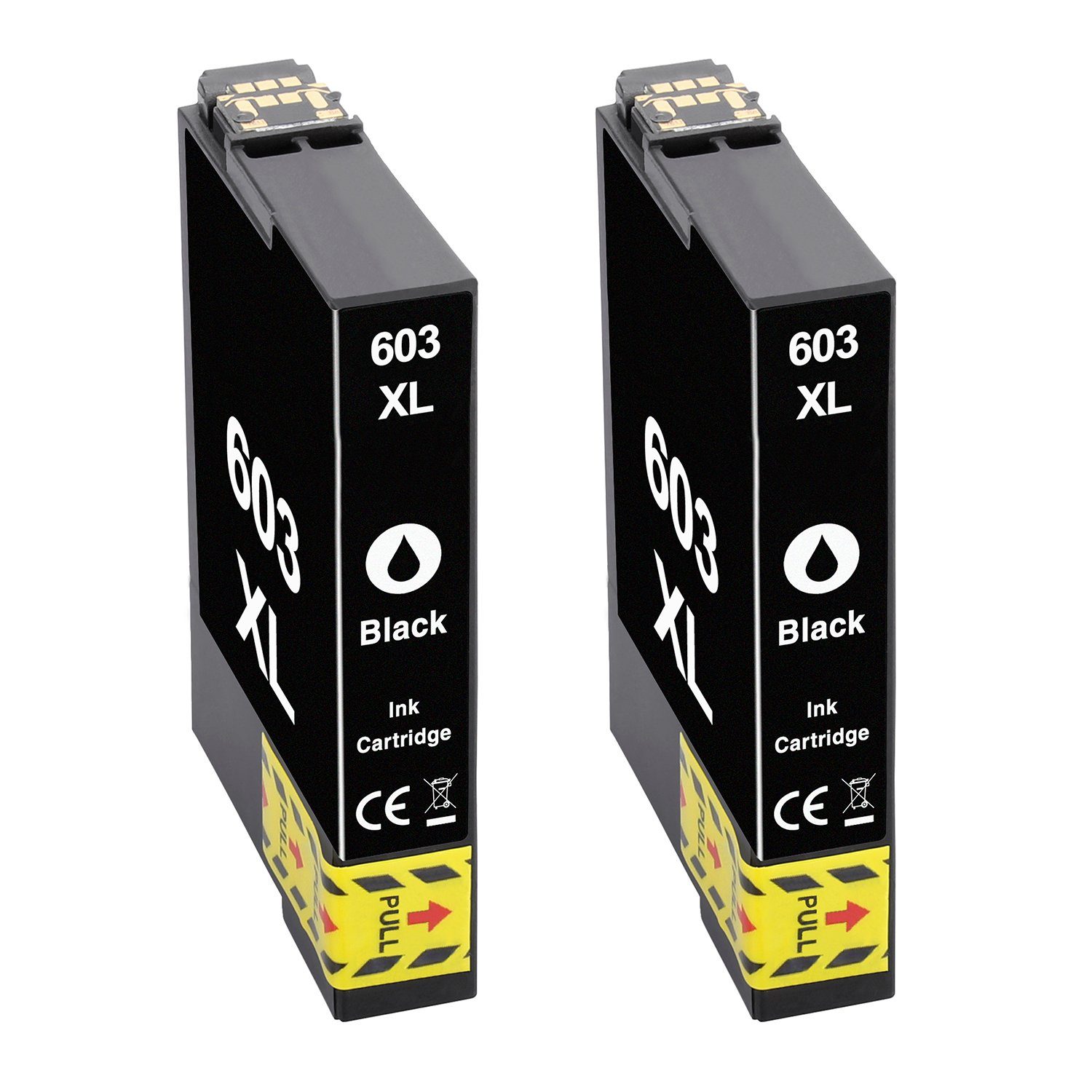 NINETEC ersetzt Epson 603XL XL Black 603 Tintenpatrone (C13T02W44010)