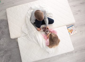 Kindermatratze Matratze Komfort Plus Made in Germany, Stillerbursch, 10 cm hoch, (1-tlg), Härtegrad 2, 120 x 60 Bezug waschbar atmungsaktiv beidseitig nutzbar