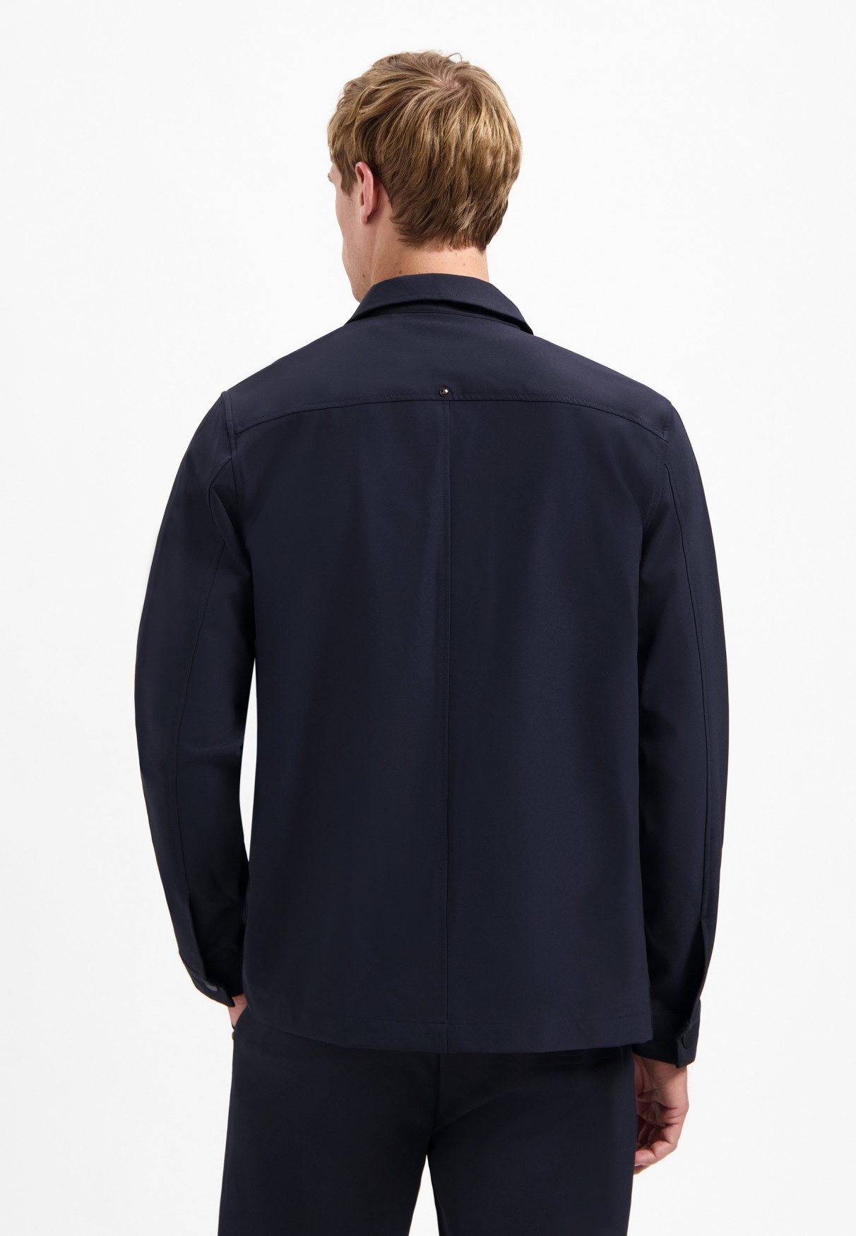 NO EXCESS Langarmhemd No Excess Sedoc-Reise-Overshirt