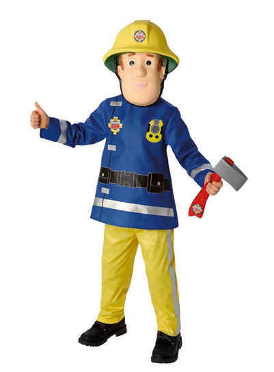 Rubie´s Kostüm Feuerwehrmann Sam, Der beliebte Feuerwehrmann aus der Kinderserie