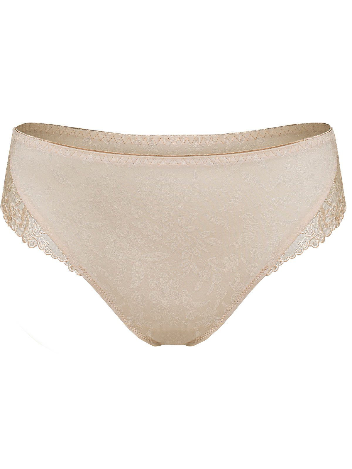 Slip Damen Dessous - (Stück, puder Bikinislip Ulla 1-St) Jasmin