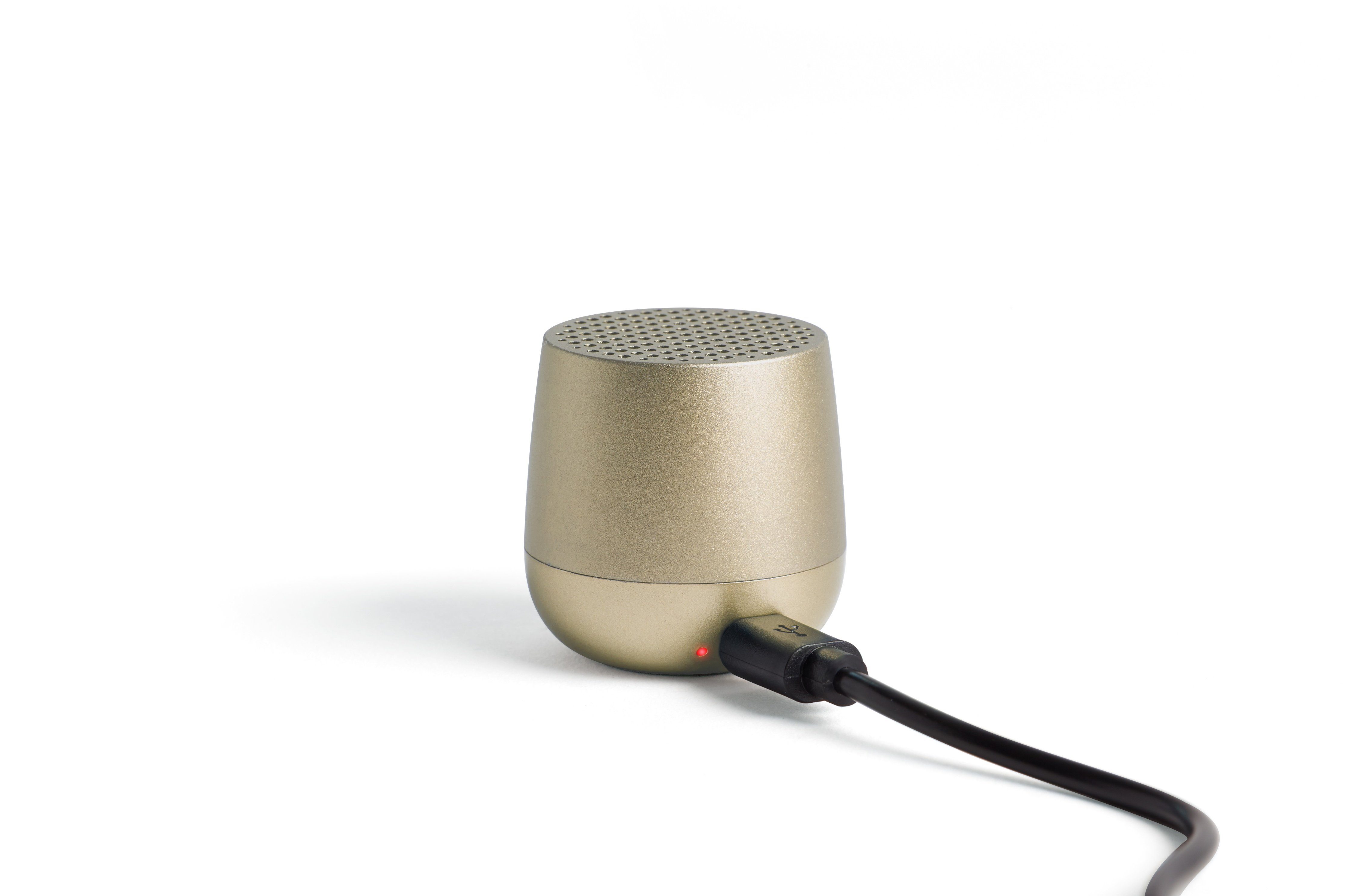 Lexon Mino+ Bluetooth-Lautsprecher (Bluetooth 5.0) gold