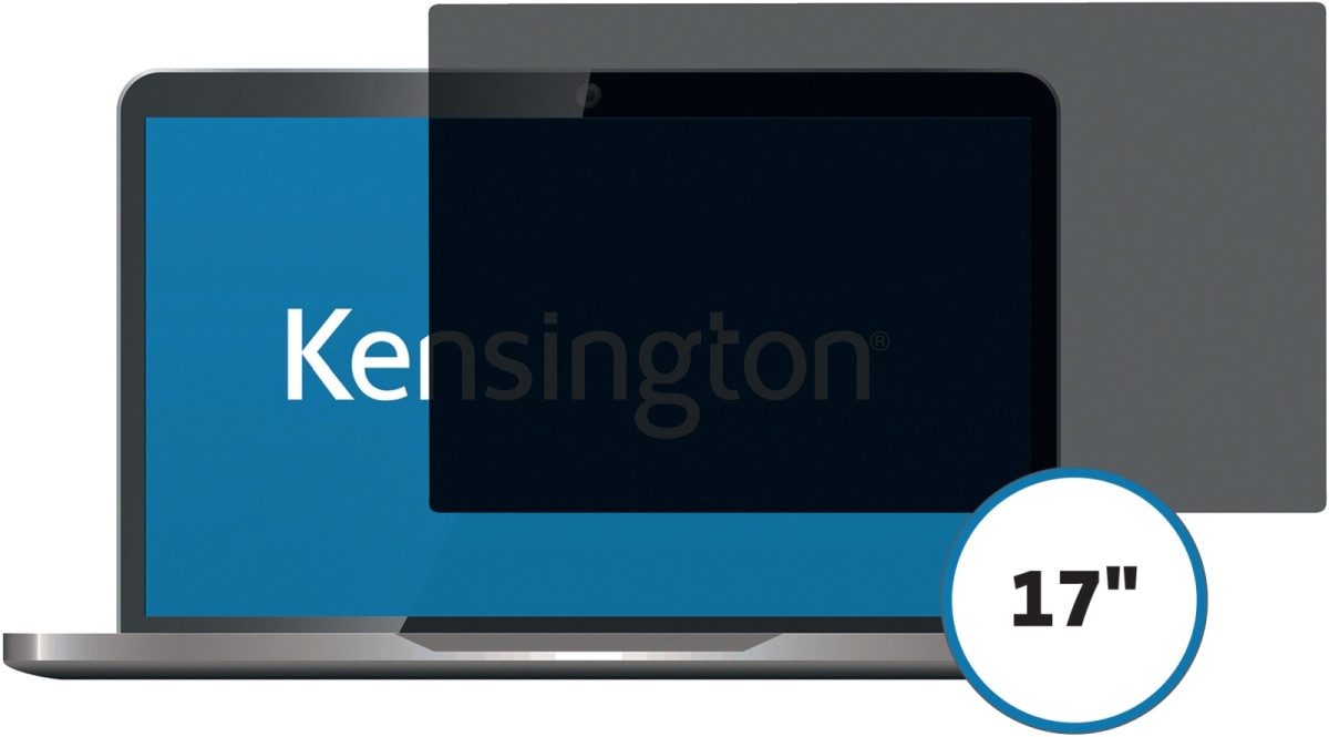 KENSINGTON Sichtschutzfolie Blickschutzfilter Standard 17 Zoll 5:4 2-fach abnehmbar schwarz