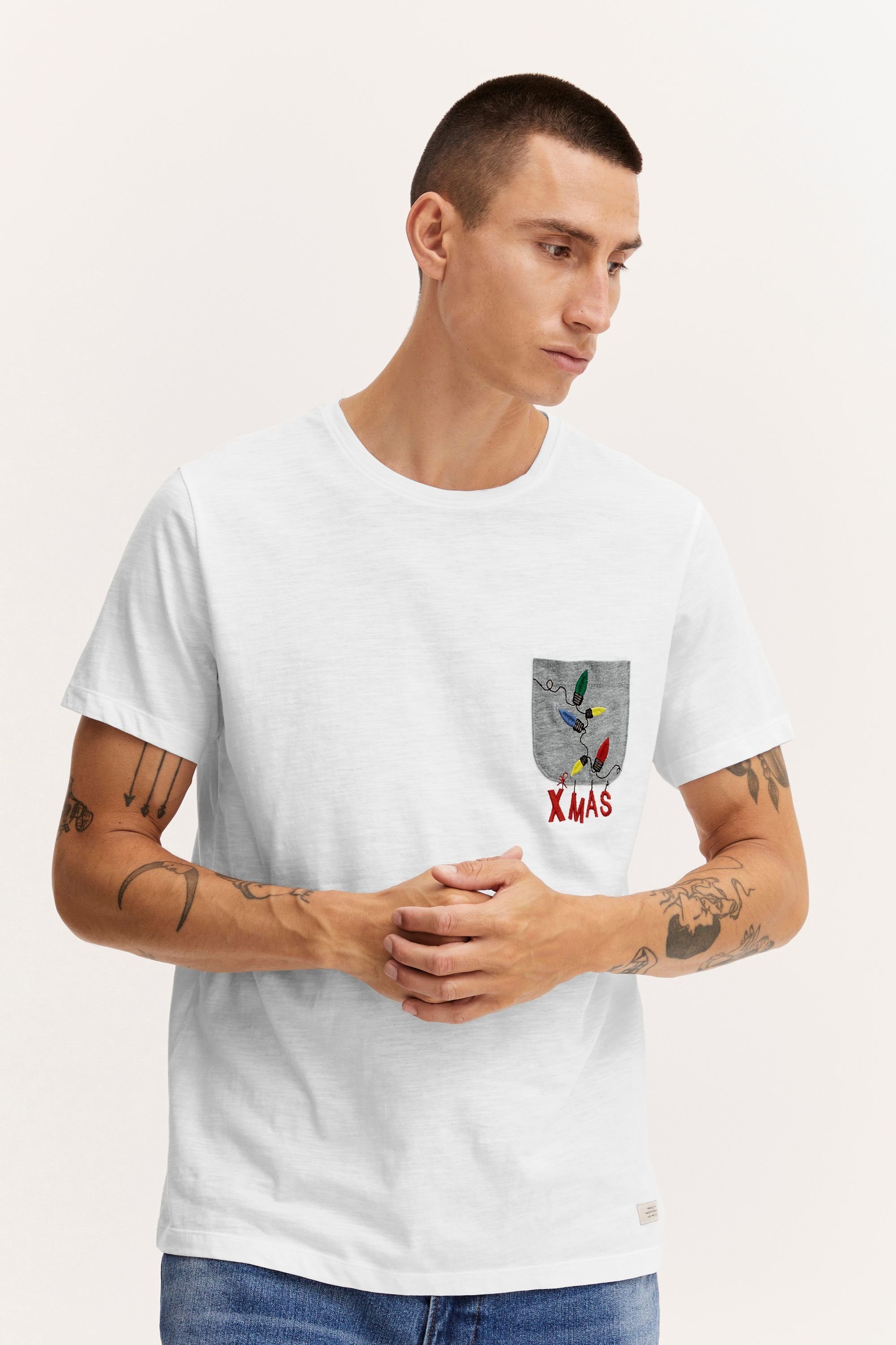 Blend T-Shirt BHTee Klassisches T-Shirt mit Rundhalsausschnitt