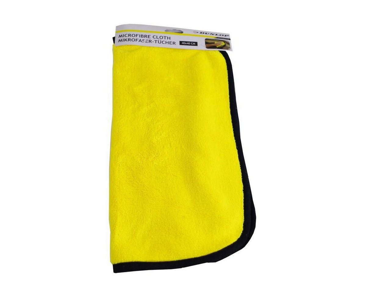 Thumbnail - Dunlop Dunlop Trockentuch Mikrofaser 40x40cm Fahrzeugpflege Mikrofasertuch Mikrofasertuch (100% Polyester, saugfähig)