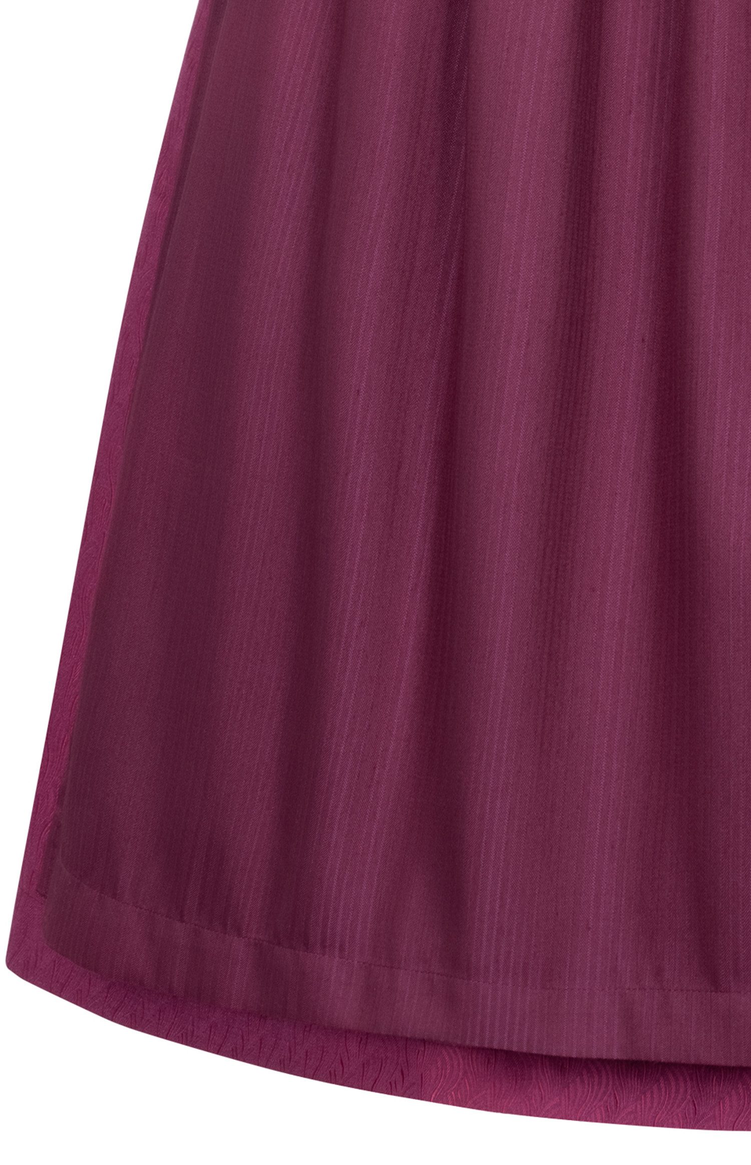 Nübler Dirndl Midi Dirndl Kelly in Johannisbeere von Nübler - Rocklänge 70 cm – Bild 4 von 5