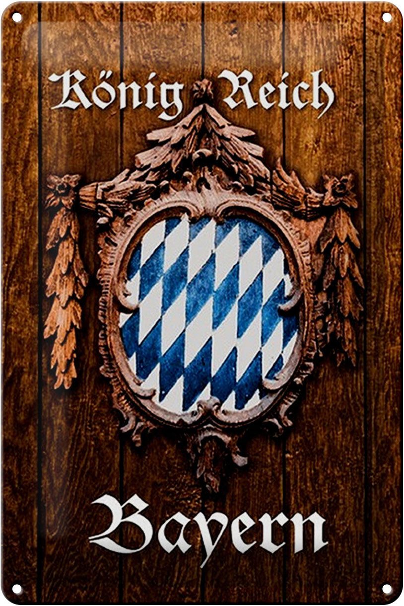 Hebold Metallschild Schild Blech 20x30cm Made in Germany Spruch