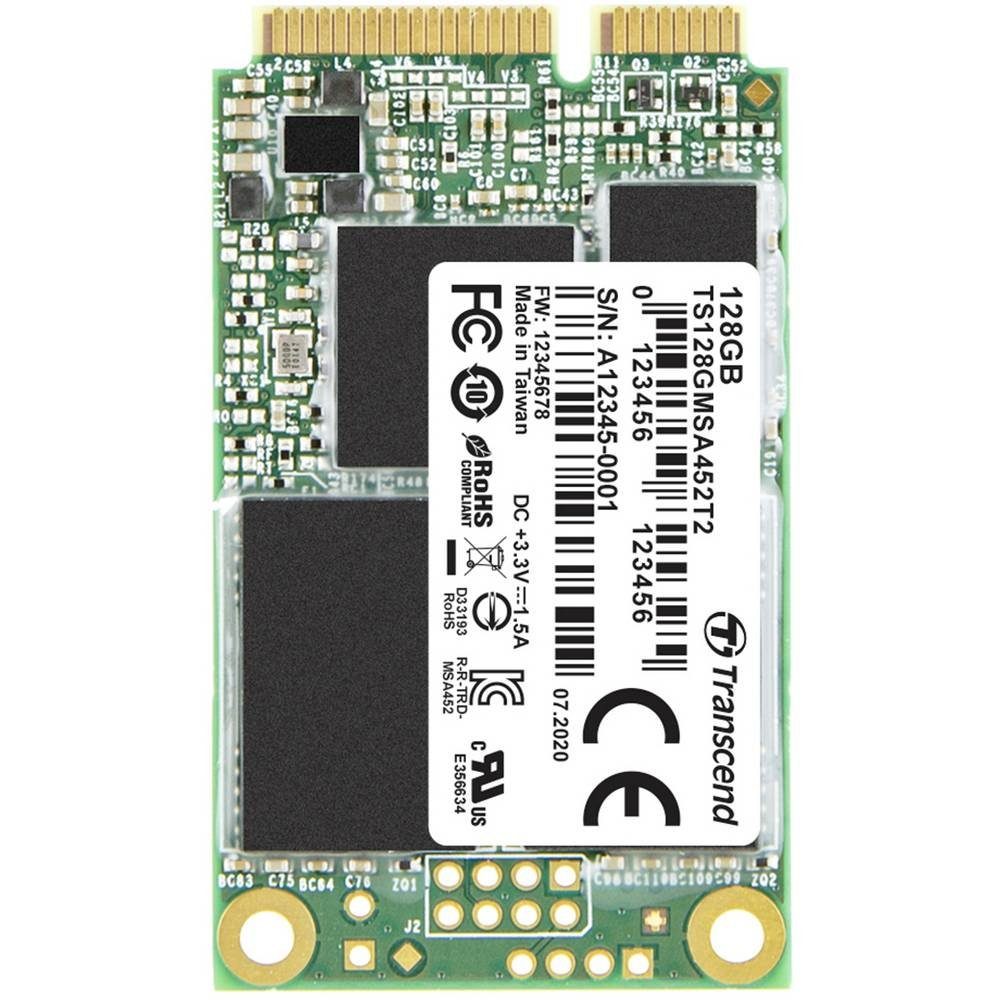 Transcend MSA452T2 mSATA SSD SSHD-Hybrid-Festplatte