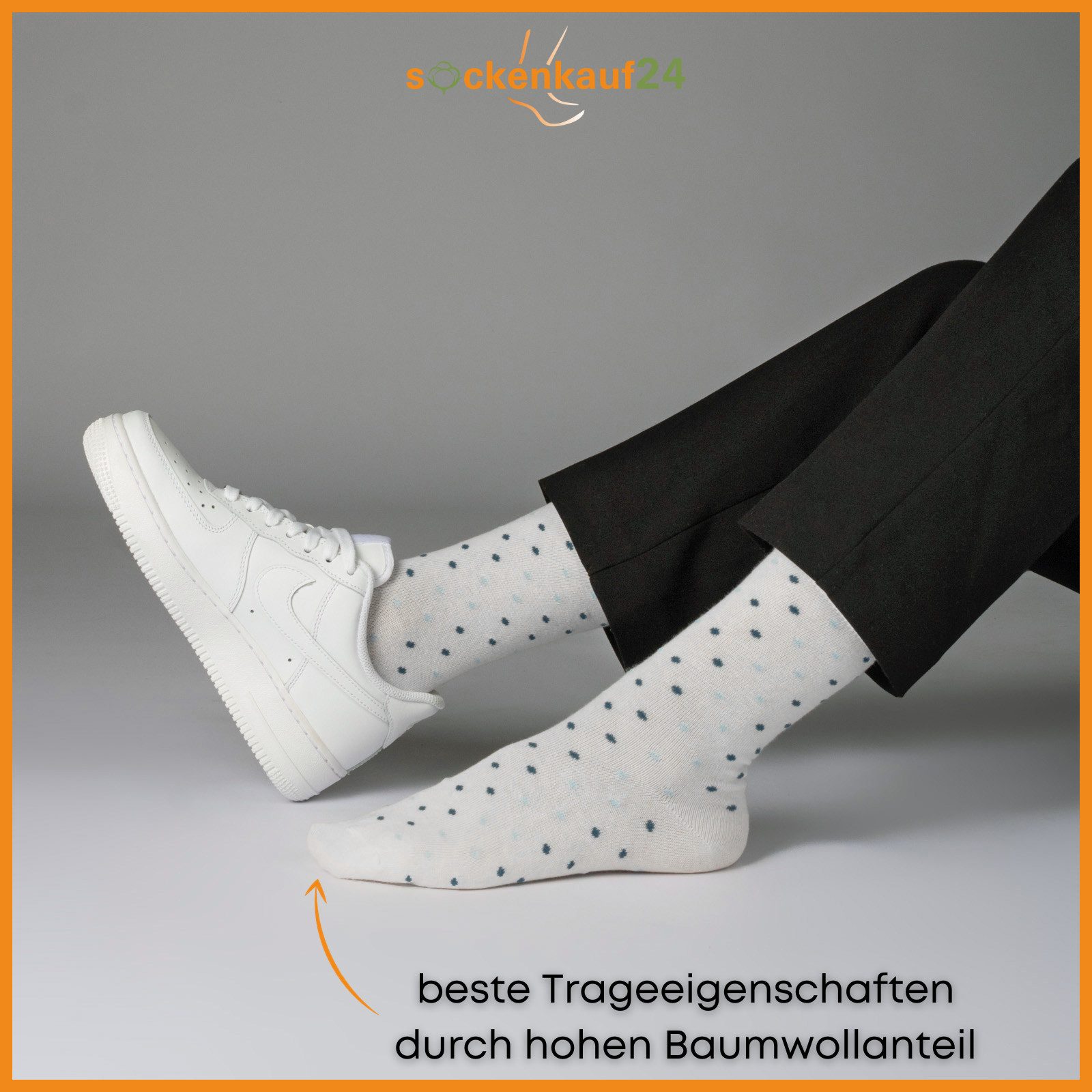 sockenkauf24 Basicsocken 10 Paar Damen Socken Mehrfarbig Streifen Punkte (34924, 35-38) Herzen Maritim Baumwolle – Bild 2 von 5